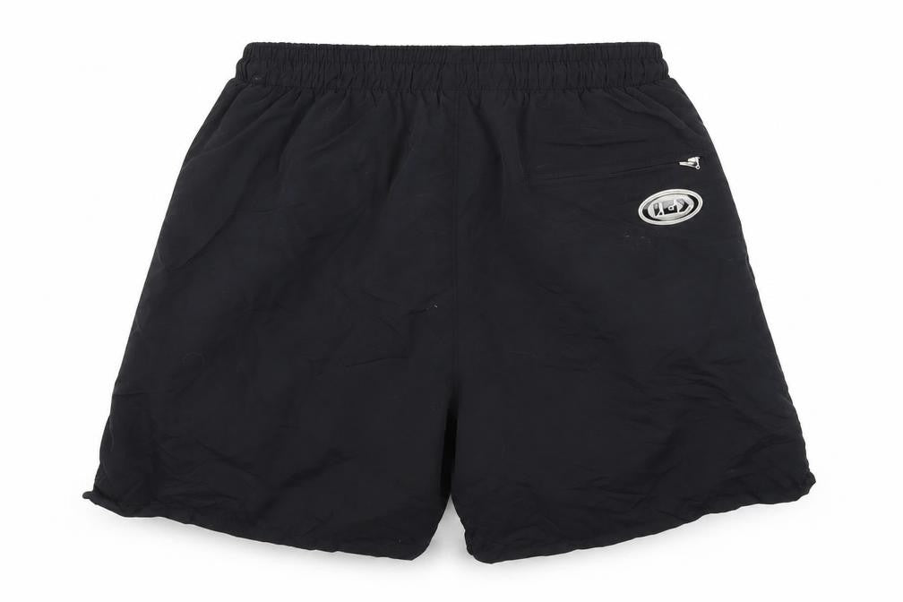 Louis Garneau Womens Black  Nylon Athletic Shorts Size M L7 in Regular Drawstring