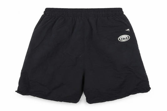 Louis Garneau Womens Black  Nylon Athletic Shorts Size M L7 in Regular Drawstring