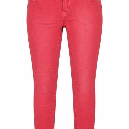 Dorothy Perkins Womens Pink  Cotton Skinny Jeans Size 8 L29 in Regular Tie