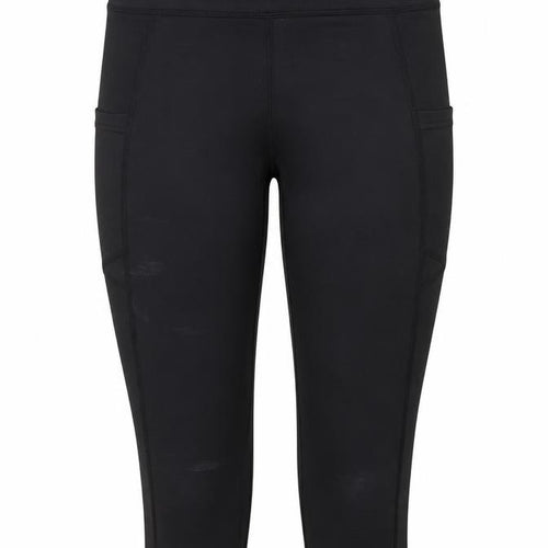 Preworn Womens Black  Polyester Pedal Pusher Leggings Size S L18 in Regular