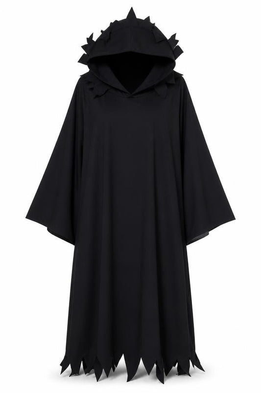 Front view of Amscan women’s black polyester a-line one size round neck - grim reaper costume
