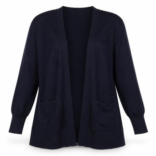 Marks and Spencer Womens Blue V-Neck  Viscose Cardigan Jumper Size M