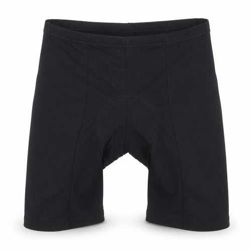 Preworn Mens Black  Nylon Biker Shorts Size M L6 in Regular