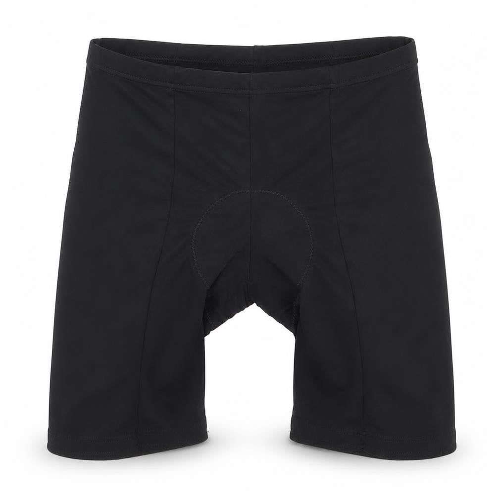 Preworn Mens Black  Nylon Biker Shorts Size M L6 in Regular