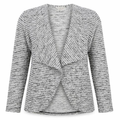 Dorothy Perkins Womens Grey Round Neck  Polyester Cardigan Jumper Size 12