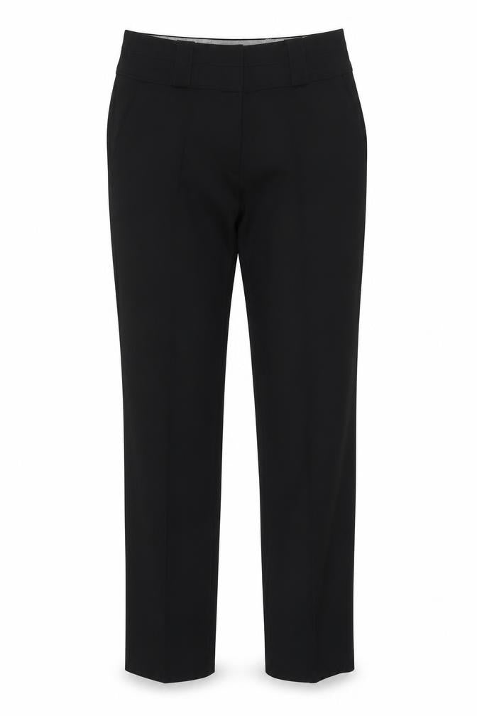 South Womens Black  Polyester Dress Pants Trousers Size 8 L31 in Regular Hook & Loop