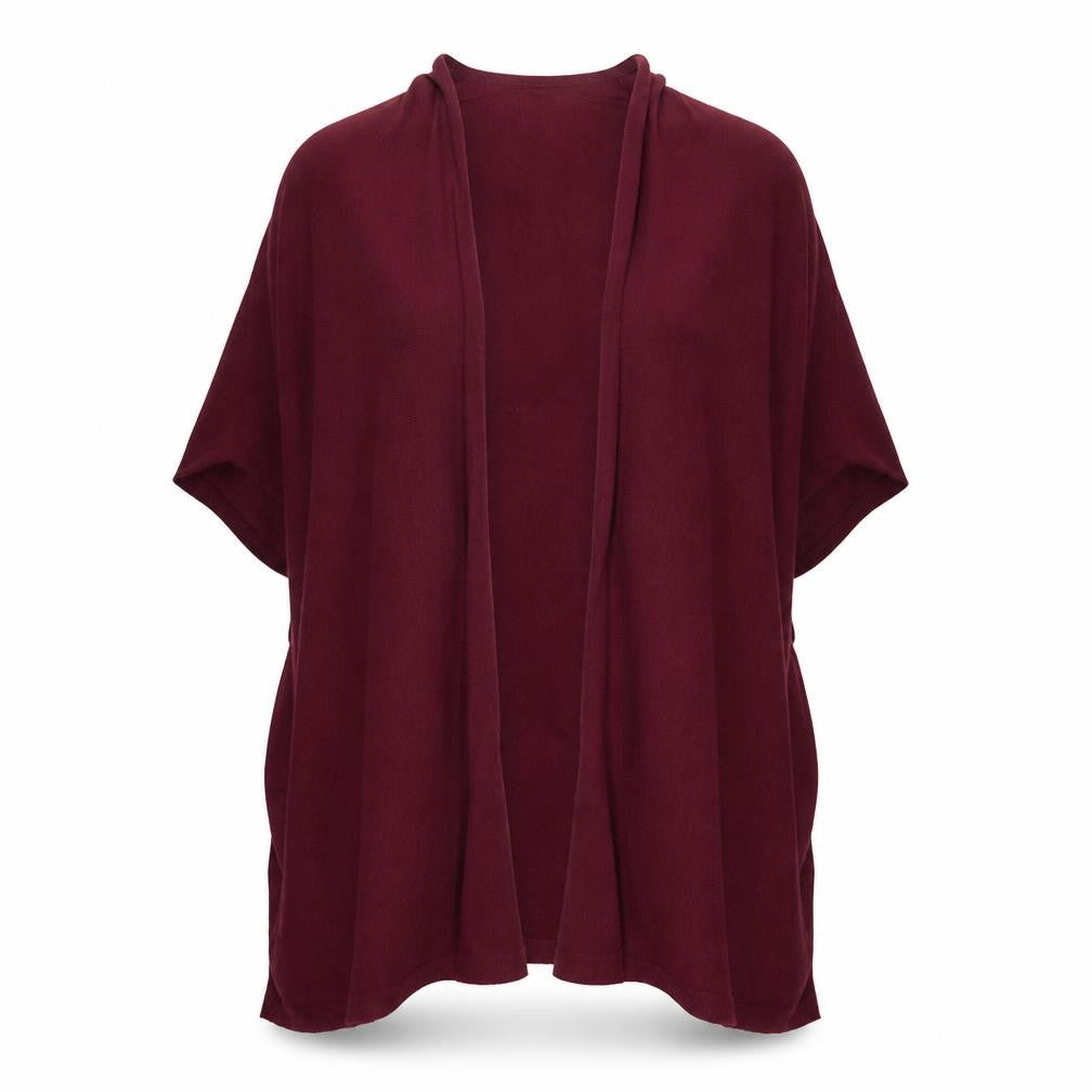NEXT Womens Red V-Neck  Viscose Cardigan Jumper Size XS
