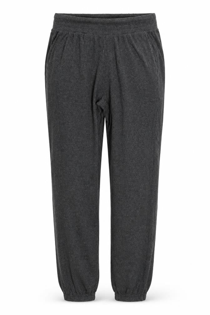 Dunnes Womens Grey  Viscose Trousers  Size S L29 in Regular  - Pyjama Pants