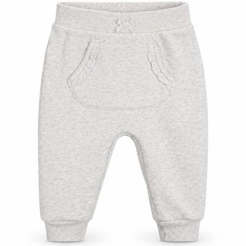 George Girls Grey  Cotton Jogger Trousers Size 3-6 Months  Pullover