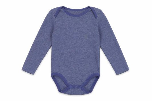 Dunnes Stores Girls Blue  Cotton Bodysuit One-Piece Size 2-3 Years  Snap