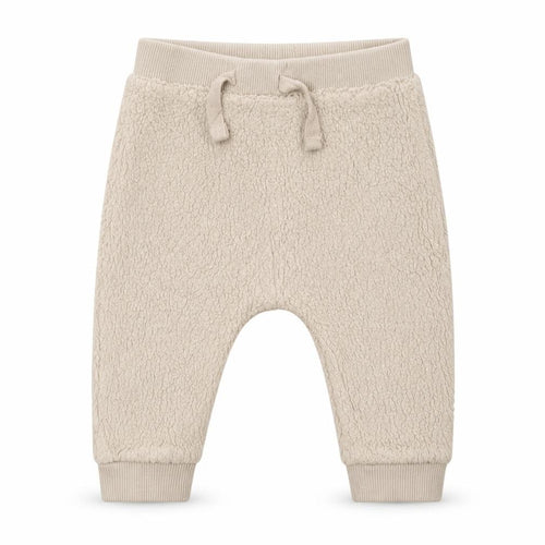 NEXT Baby Beige  Cotton Sweatpants Trousers Size 3-6 Months  Drawstring
