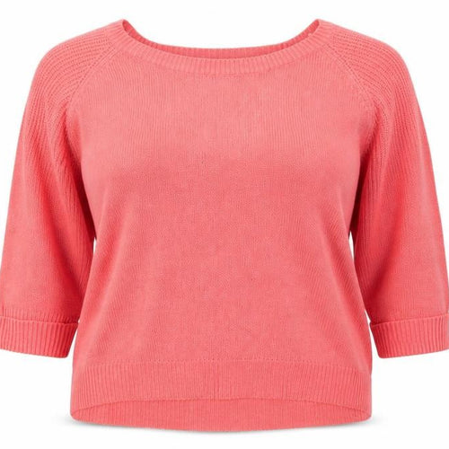 Originals Womens Pink Boat Neck  Acrylic Pullover Jumper Size XL
