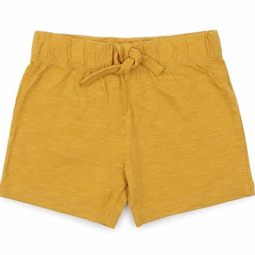 F&F Baby Yellow  Cotton Cropped Trousers Size 12-18 Months  Drawstring