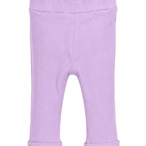 Dunnes Stores Girls Purple  Cotton Capri Trousers Size 3-6 Months  Pullover