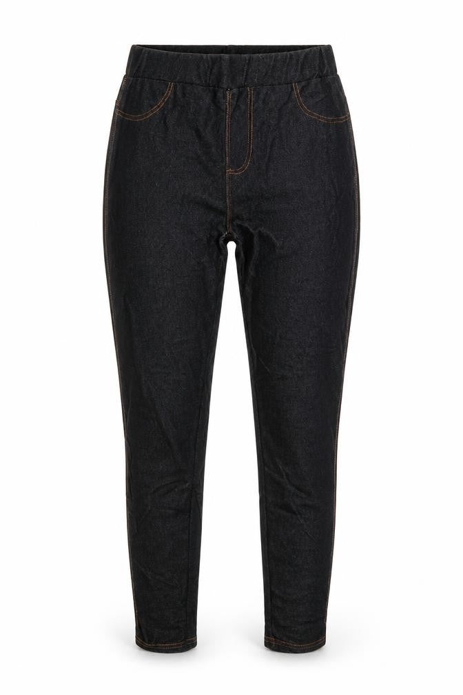 Krisp Womens Black  Viscose Jegging Jeans Size M L28 in Regular