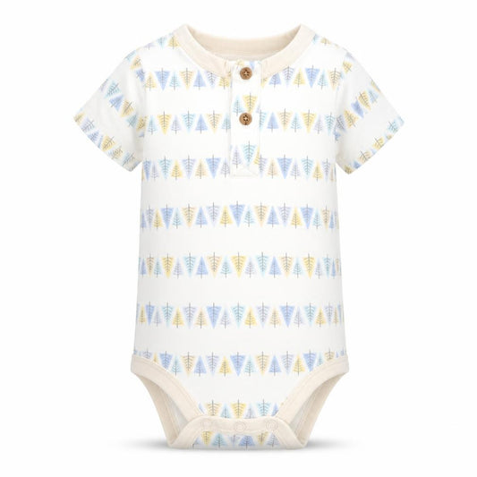Disney Baby Baby White Geometric 100% Cotton Babygrow One-Piece Size 3-6 Months  Snap - Winnie the pooh