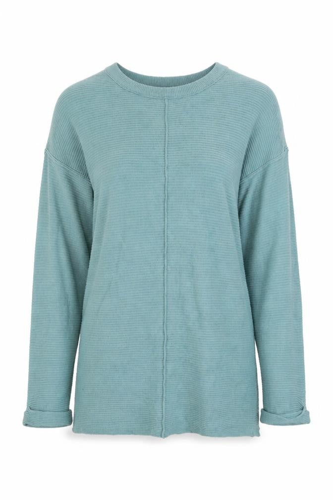Primark Womens Blue Round Neck  Cotton Pullover Jumper Size 10