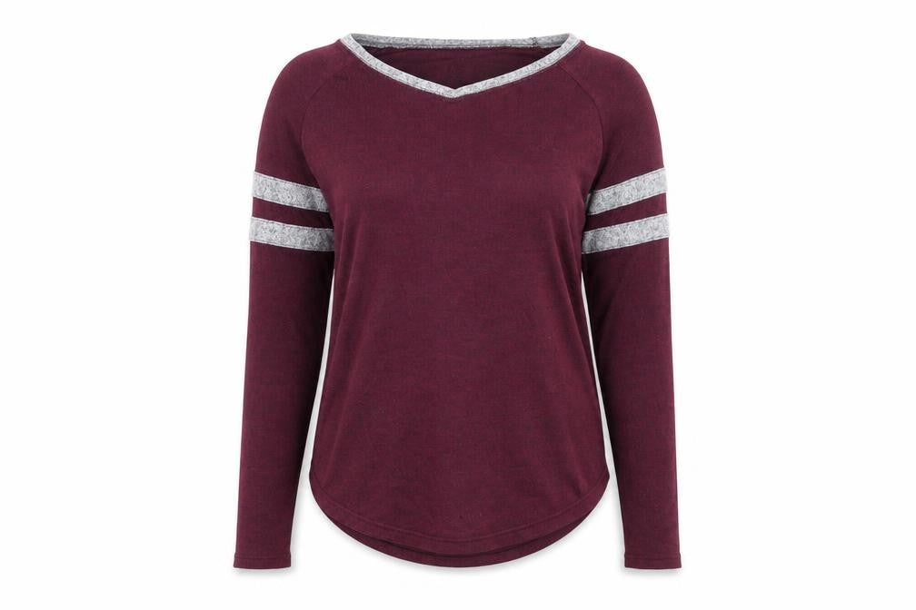 Front view of SO women’s purple rayon pullover sweatshirt, size XS