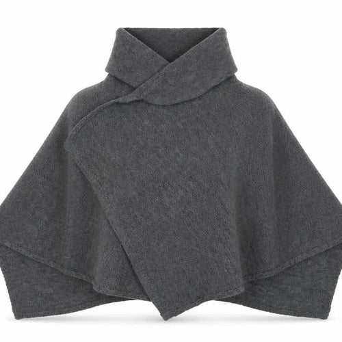 Marks and Spencer Womens Grey Roll Neck  Acrylic Cardigan Jumper One Size