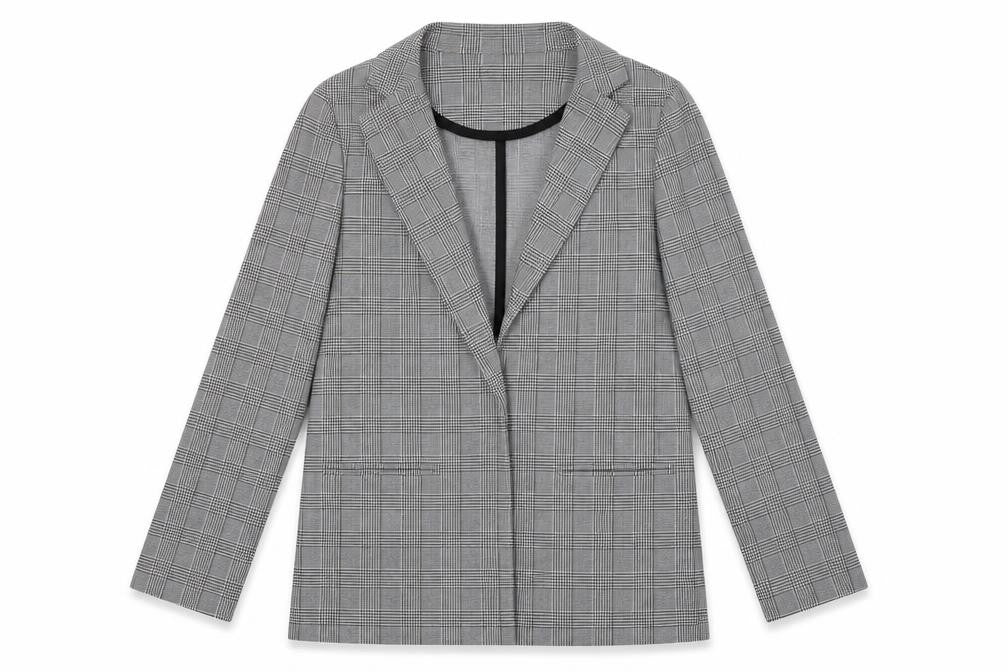 New Look Womens Grey  Polyester Jacket Blazer Size 8
