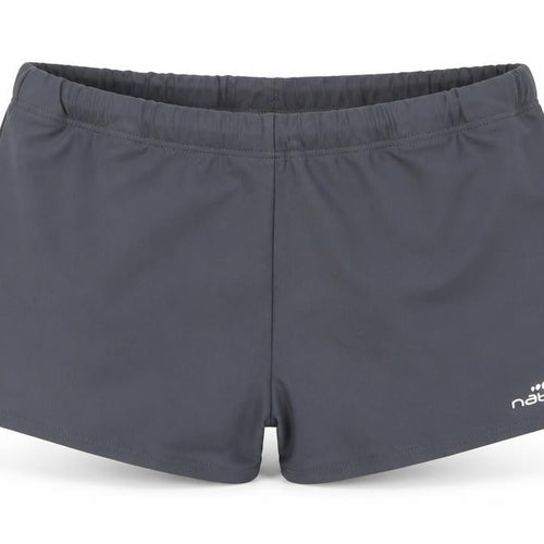 Nabaiji Girls Grey  Polyamide Hot Pants Shorts Size M  Regular Drawstring - Activewear
