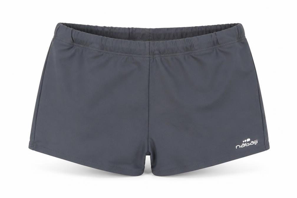 Nabaiji Girls Grey  Polyamide Hot Pants Shorts Size M  Regular Drawstring - Activewear