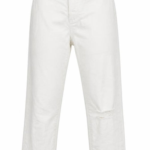 Candy Couture Girls White  Cotton Skinny Jeans Size 9 Years  Regular Button
