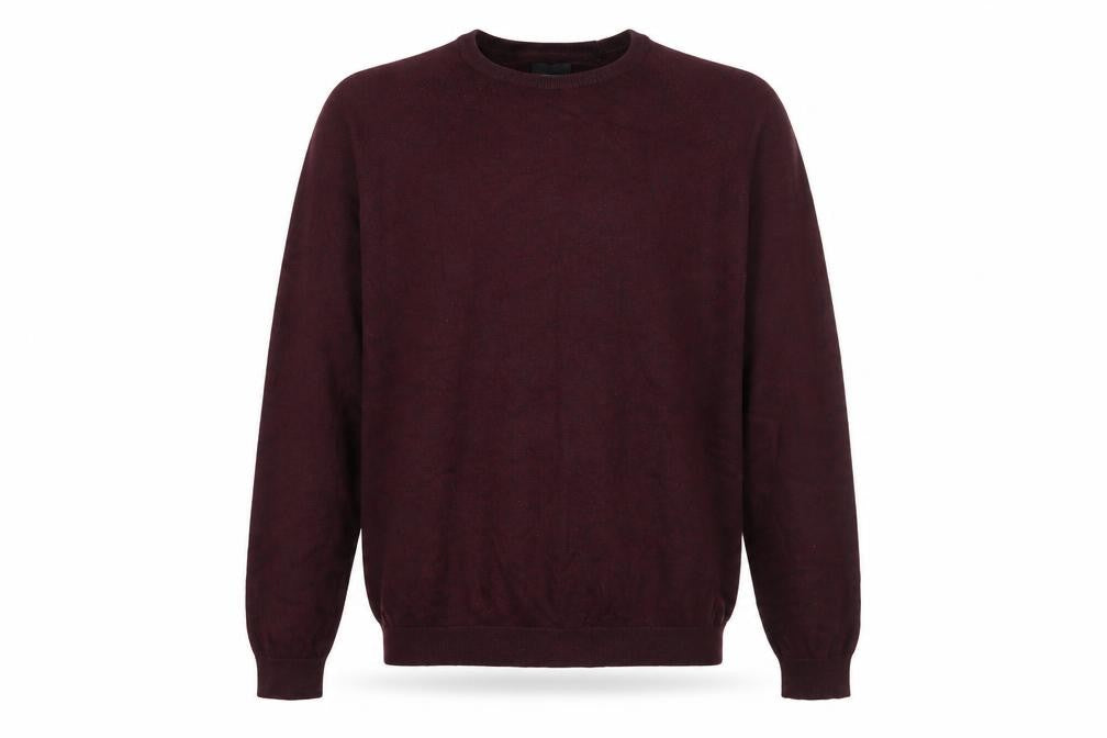 Burton Mens Purple Crew Neck  Cotton Pullover Jumper Size L