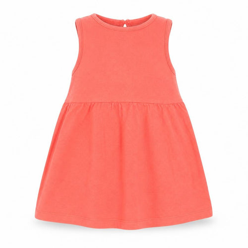 F&F Baby Red  Cotton A-Line  Size 6-9 Months  Crew Neck Button