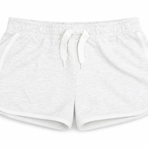 Dunnes Stores Womens Grey  Cotton Hot Pants Shorts Size 25 in  Regular Drawstring