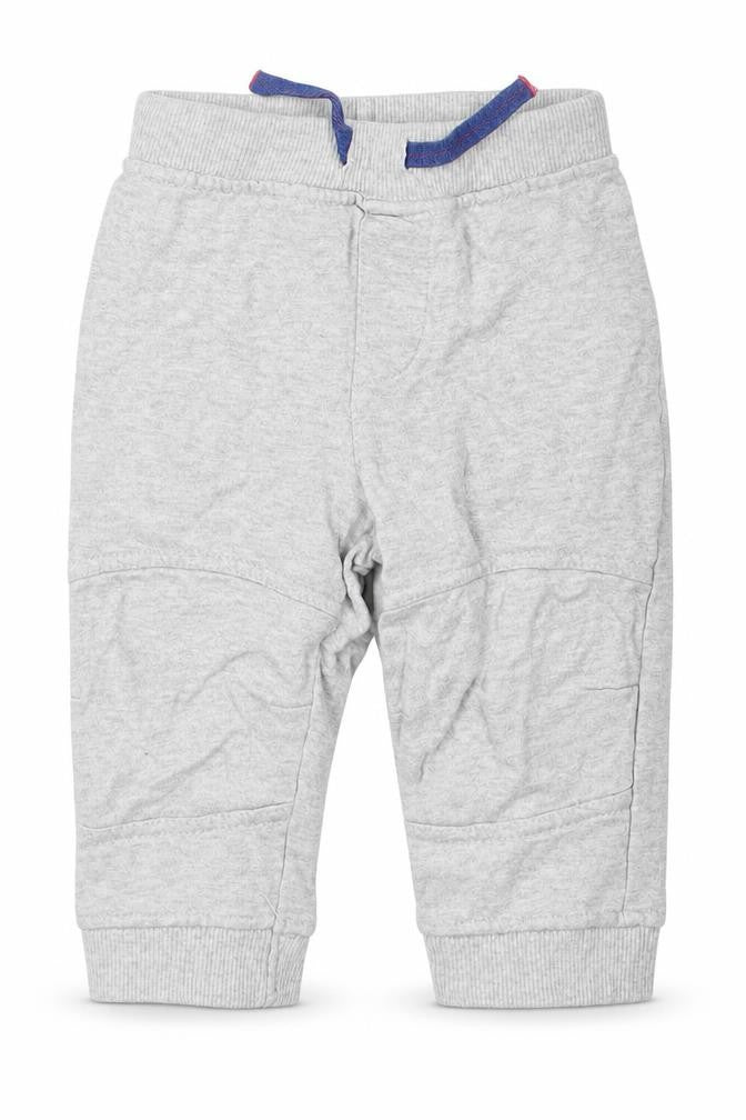 Bluezoo Boys Grey  Cotton Sweatpants Trousers Size 9-12 Months  Drawstring