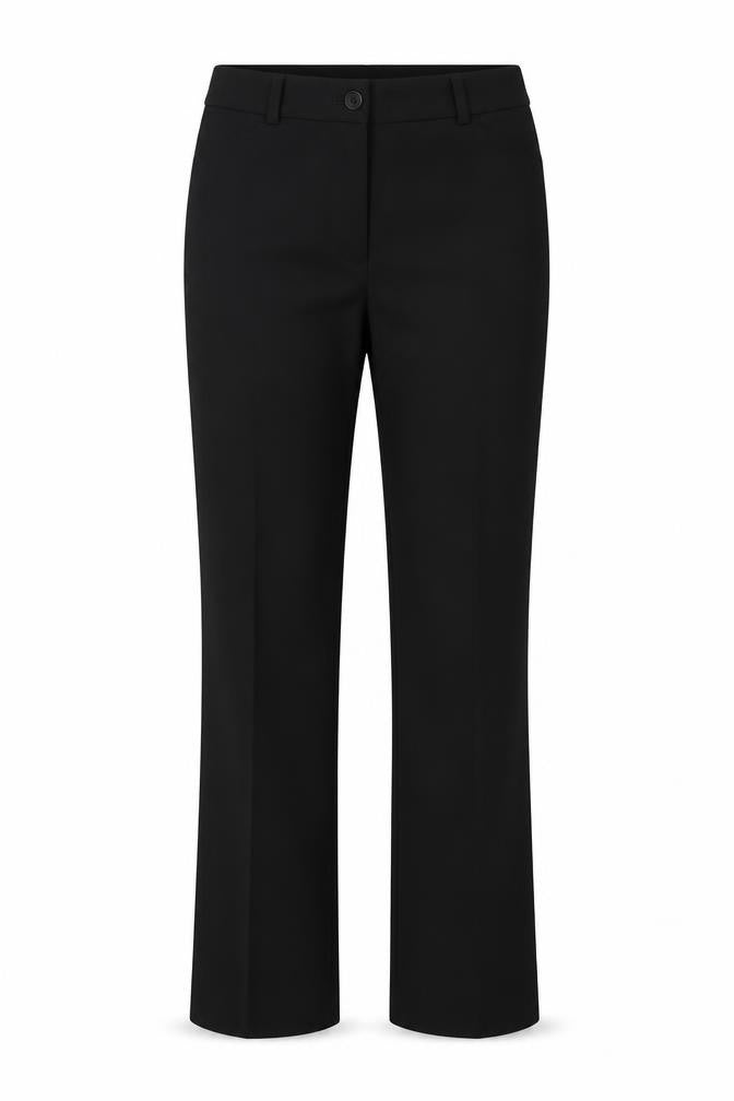 Betty Barclay Womens Black  Polyester Trousers  Size 10 L27 in Regular Button
