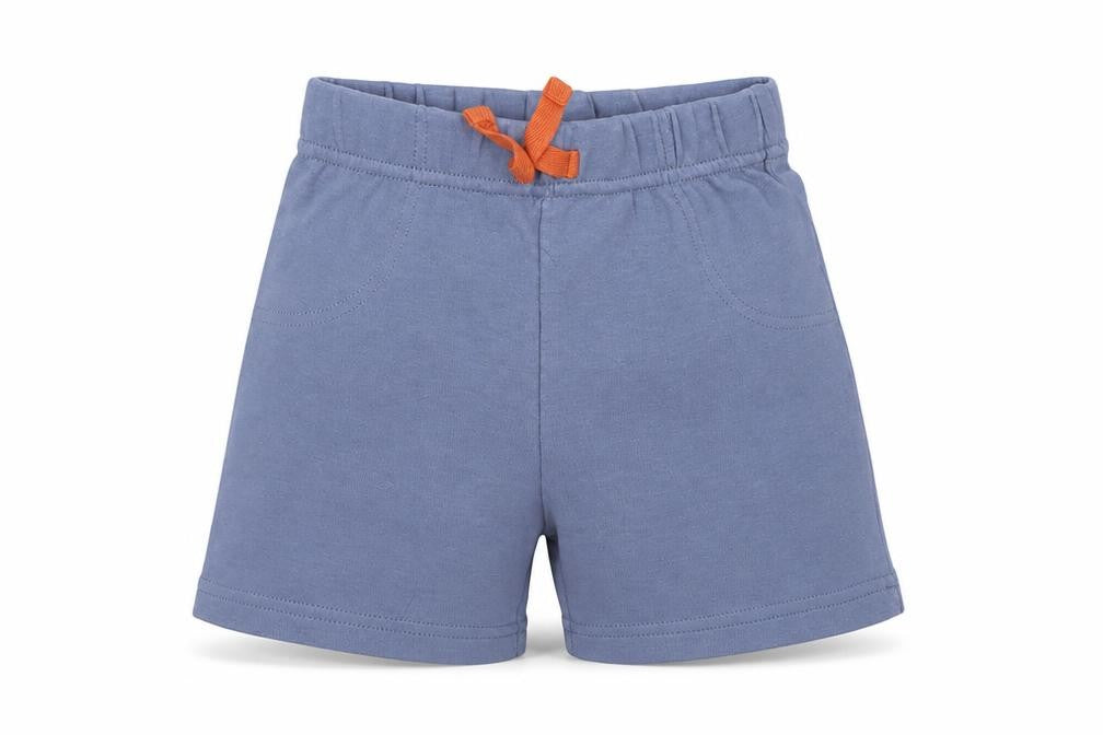 George Boys Blue  Cotton Cropped Trousers Size 12-18 Months  Tie