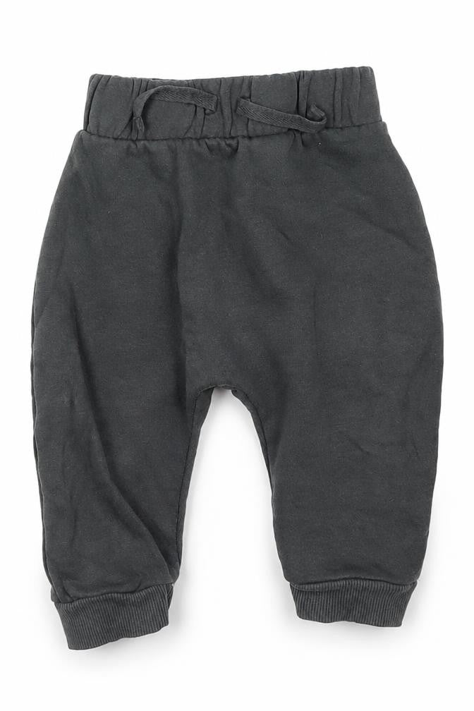 George Boys Grey  Cotton Sweatpants Trousers Size 9-12 Months  Drawstring