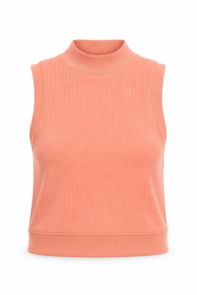 Brave Soul Womens Pink Roll Neck  Cotton Pullover Jumper Size L