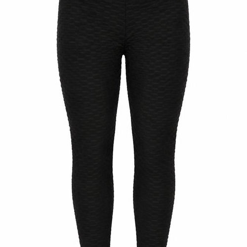 Preworn Womens Black  Polyester Jegging Leggings Size L L26 in