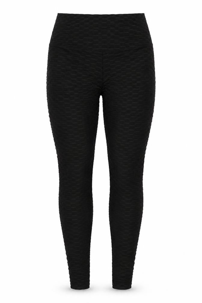 Preworn Womens Black  Polyester Jegging Leggings Size L L26 in