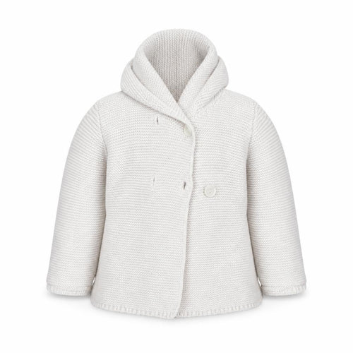 Primark Girls White  Cotton Cardigan Jumper Size 6-9 Months  Button