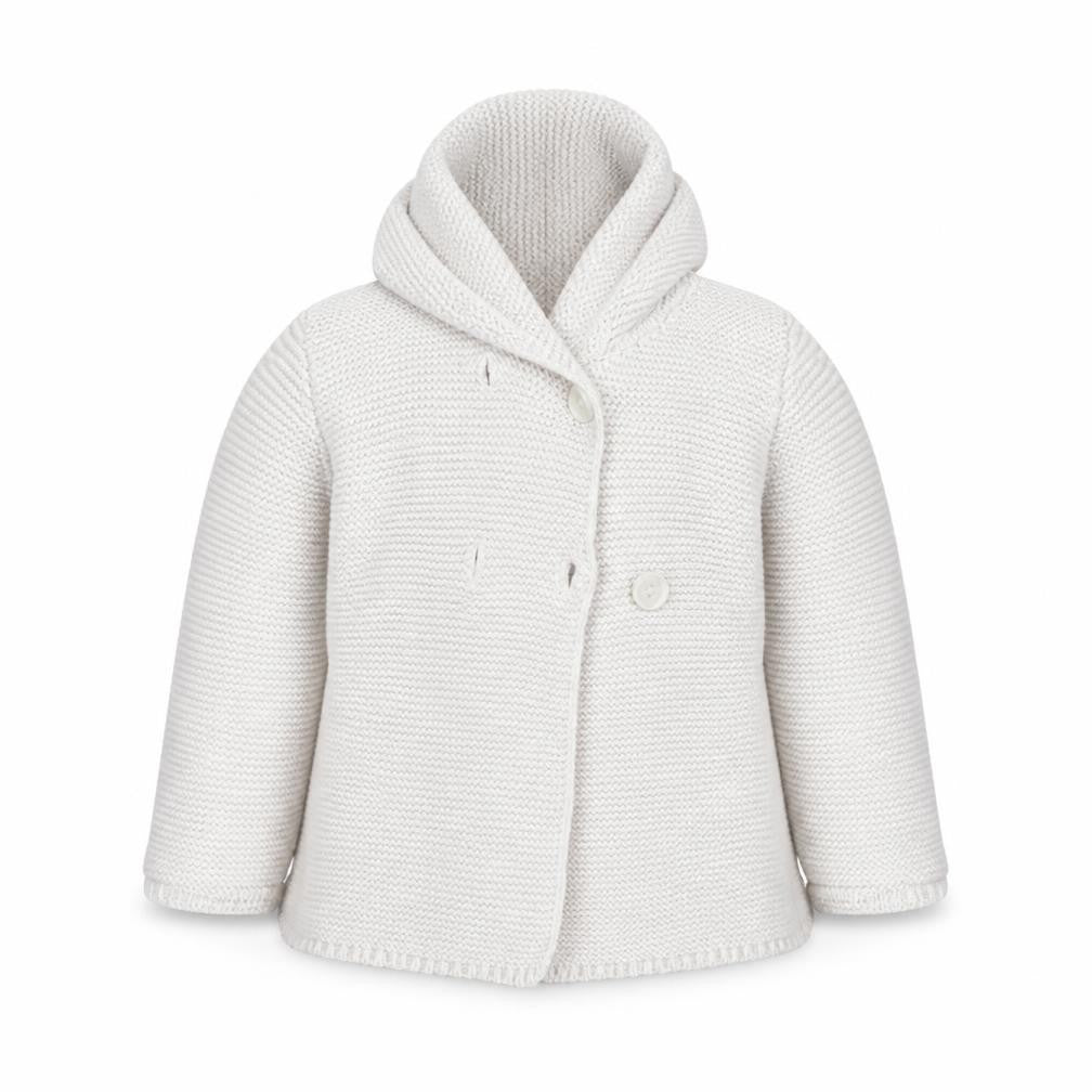 Primark Girls White  Cotton Cardigan Jumper Size 6-9 Months  Button