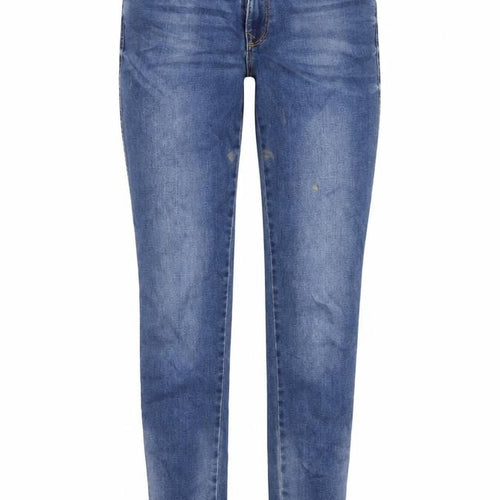 Mango Womens Blue  Cotton Skinny Jeans Size 8 L30 in Regular