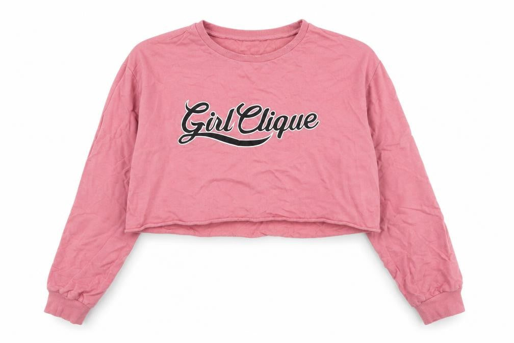 Divided by H&M Womens Pink  100% Cotton Pullover Sweatshirt Size M  Pullover - Girl Clique