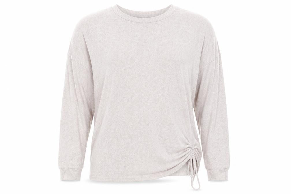 JEFF&CO Womens Pink  Polyester Jersey T-Shirt Size 10 Round Neck