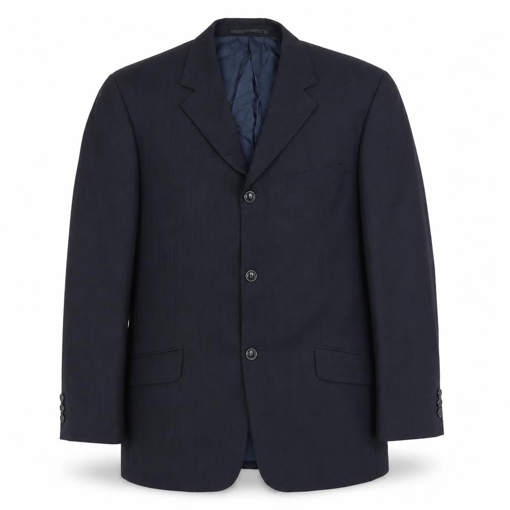 Remus Uomo Mens Blue  Wool Jacket Blazer Size 38