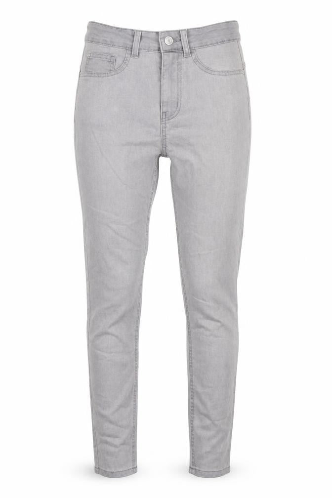 Denim Co Womens Grey  Cotton Skinny Jeans Size 8 L29 in Regular