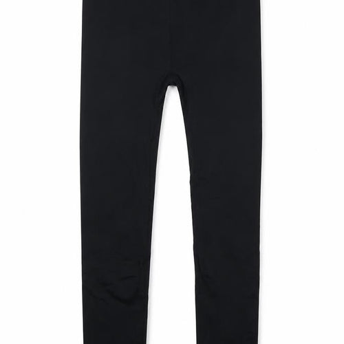 Secret Possesions Womens Black  Polyamide Capri Leggings Size 8 L24 in