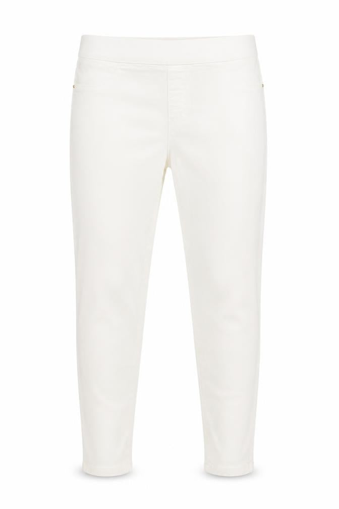 Dorothy Perkins Womens White  Cotton Flared Jeans Size 14 L29 in Regular