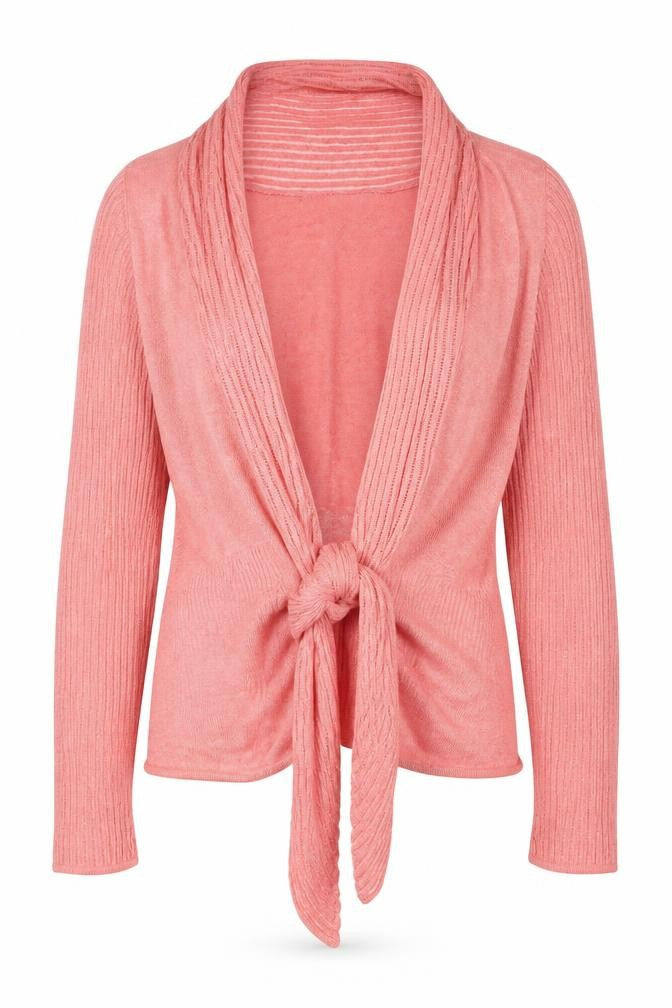 Wallis Womens Pink V-Neck  Viscose Cardigan Jumper Size S
