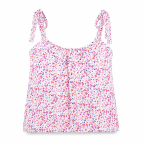 George Womens Multicoloured Floral Viscose Camisole Blouse Size 14 Scoop Neck