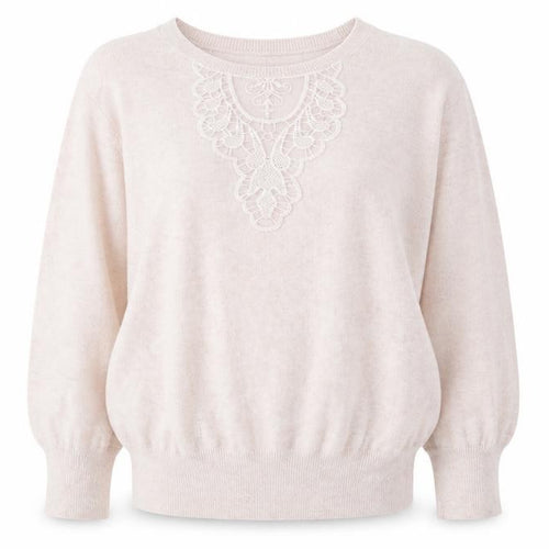 Dorothy Perkins  Womens Pink Round Neck  Cotton Pullover Jumper Size 14