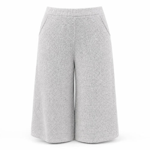 Native Youth Womens Grey  Acrylic Cropped Trousers Size S L20 in Regular